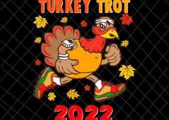 Turkey Trot 2022 Svg, Thanksgiving Turkey Running Runner Autumn Svg, Thanksgiving Turkey Svg, Turkey Running Svg t shirt designs for sale
