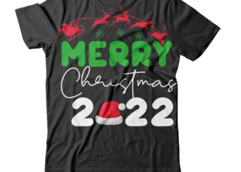 Merry Christmas 2022 T SHirt Design , Merry Christmas 2022 SVG Cut File , Christmas SVG Mega Bundle , 220 Christmas Design , Christmas svg bundle , 20 christmas t-shirt