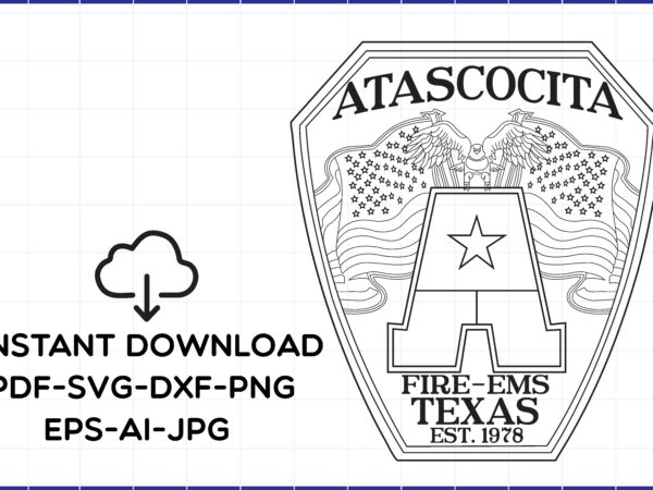 Atascocita fire-ems texas est. 1978,atascocita fire-ems texas,american flag police,american flag ,american police t shirt vector