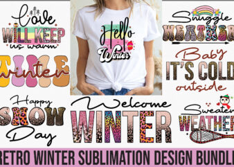 Winter Sublimation Design Bundle