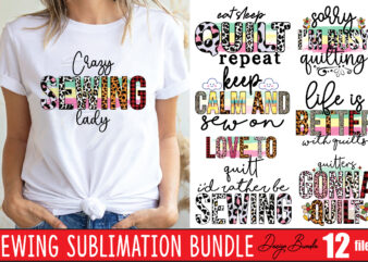 Sewing Sublimation Design Bundle