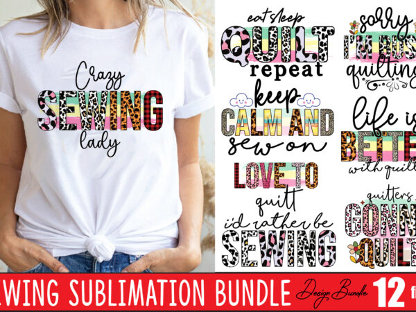 Sewing sublimation design bundle