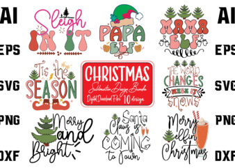 Christmas Sublimation Design Bundle