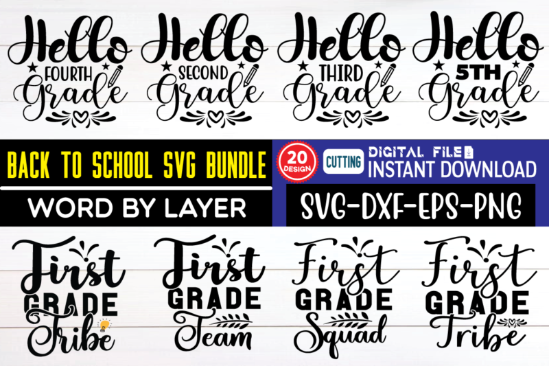 Back to School Svg Bundle back to school, back to school svg, school, teacher, school svg, back to school 2020, girl, boy, kindergarten, school outfit, back to school outfit, september,