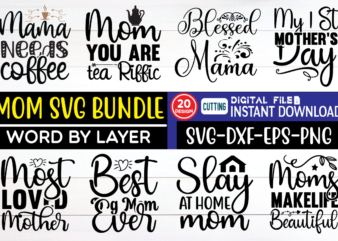 Mom Svg Bundle mom life svg, mom, mom svg, mothers day svg, mom svg, svg files for cricut, mama svg, mom quote svg, messy bun skull svg, mom life bun