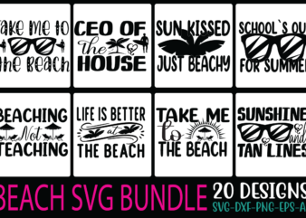 BEACH SVG bundle