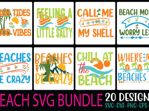 Beach svg bundle t shirt template