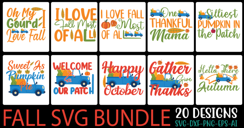 FALL SVG BUNDLE