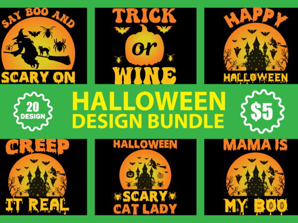 Halloween design bundle