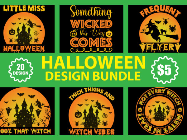 Halloween design bundle