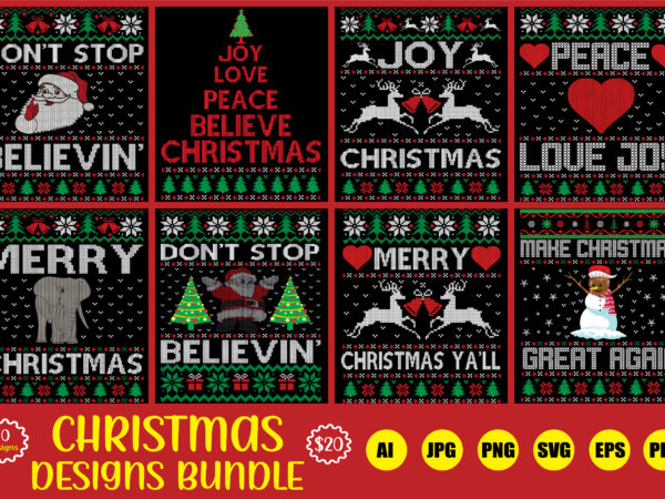 Christmas designs bundle