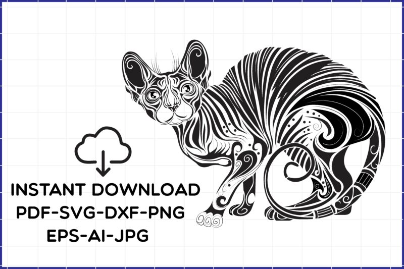 Cat Vector, Cat SVG Bundle, Cat SVG Design