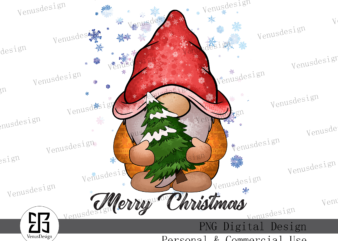 Merry Christmas Tree Sublimation