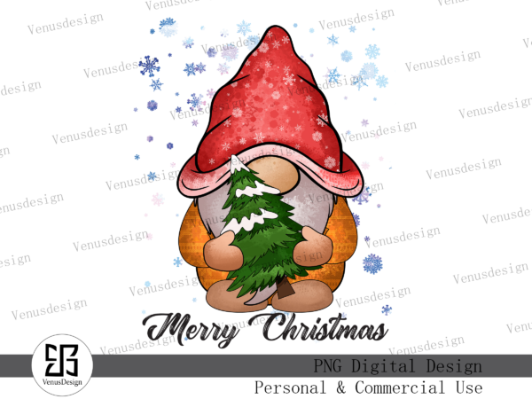 Merry christmas tree sublimation t shirt designs for sale
