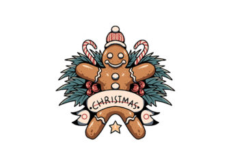 christmas cookie t shirt vector file