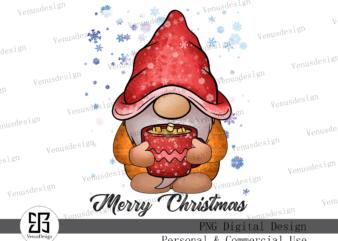 Merry Christmas Cocoa Sublimation t shirt designs for sale