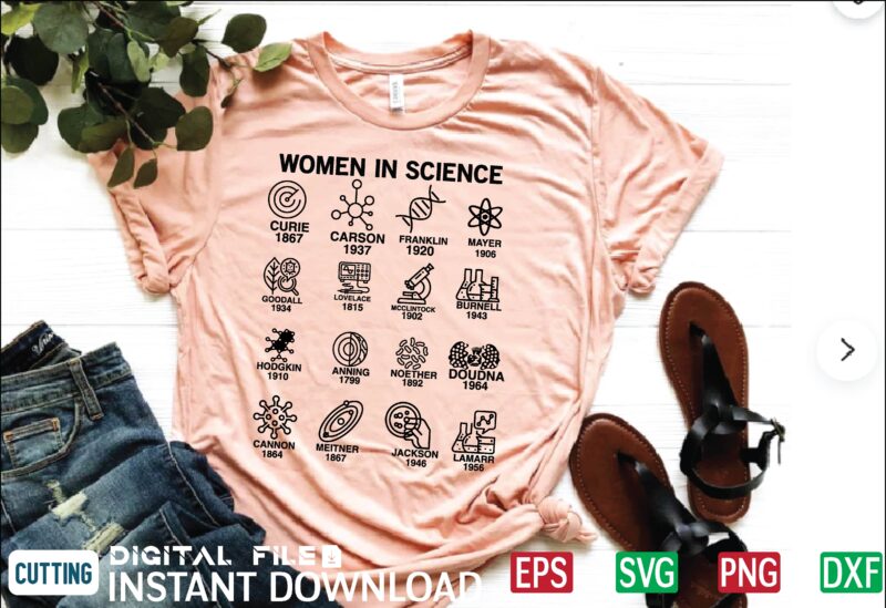Women in Science Sweatshirt, Science Teacher Gift, Shirt for Girl Scientist, Science Teacher Sweatshirt, Physics Sweater, Chemistry Sweater