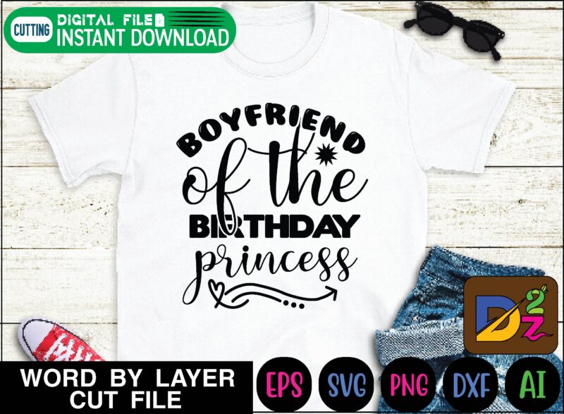 Birthday princess svg bundle birthday squad, birthday group, bithday queen, mommy and me outfits, family bundle svg, daughter of a queen, mother of a princess, mama mini, queen with crown