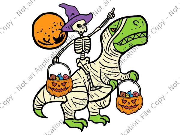 Skeleton dino pumpkin halloween svg, skeleton dinosaur svg, dinosaur halloween svg, halloween svg t shirt template vector