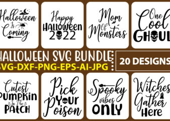 Halloween SVG Bundle vol.2
