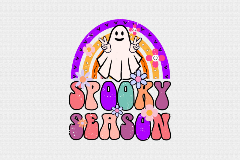 SPOOK SEASON Halloween party t shirt design. Halloween t shirt design for Halloween day.