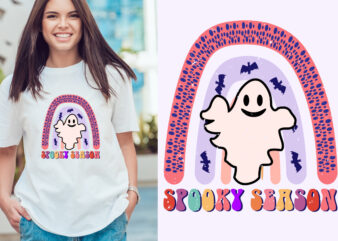 spooky season t shirt design