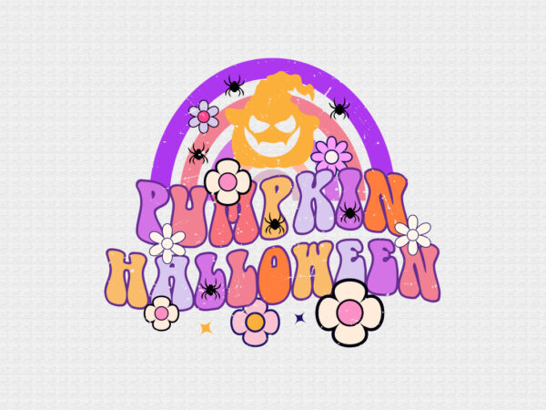 Pumpkin halloween t shirt design