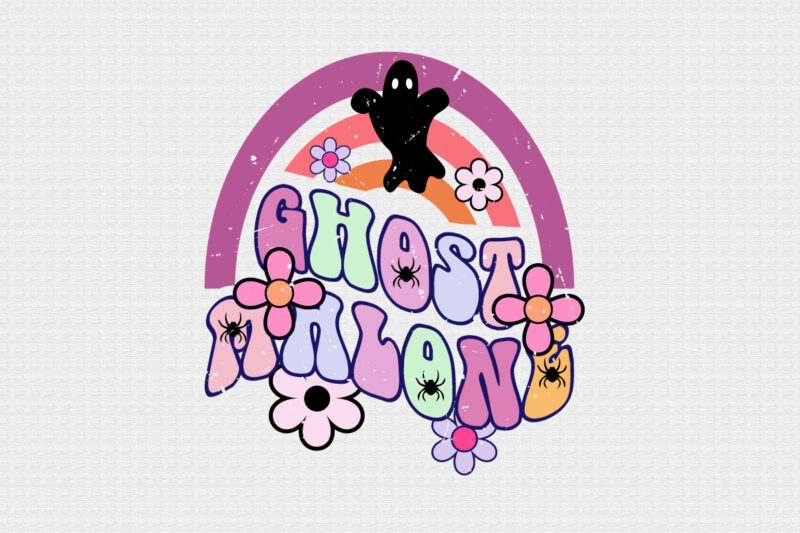 GHOST MALON T SHIRT DESIGN