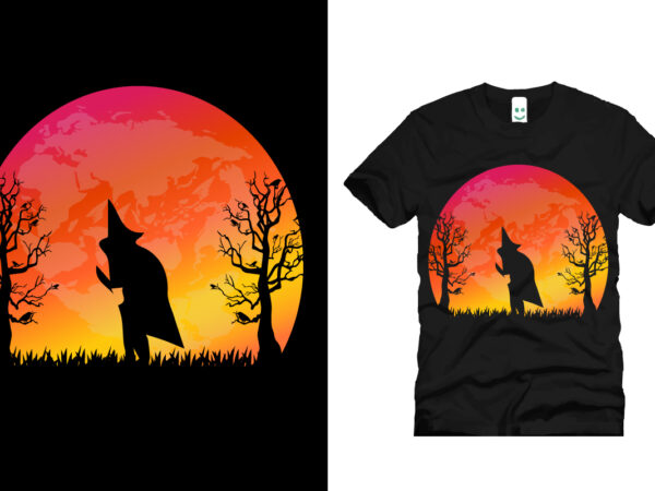 Halloween vector t shirt design