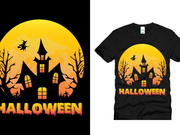 Halloween vector t shirt design