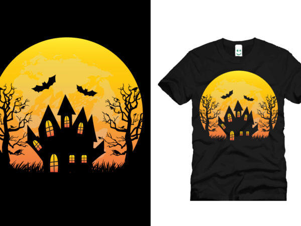 Halloween vector t shirt design