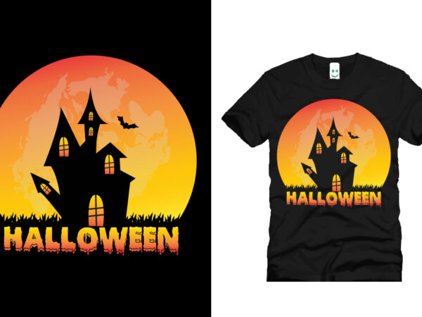 Halloween vector t shirt design