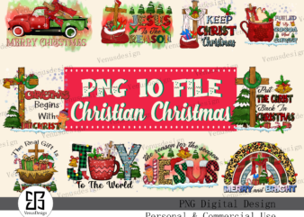 Christian Christmas Sublimation Bundle