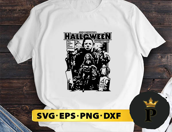 Michael Myers Halloween SVG for Craft Machines Cricut Cameo Silhouette 