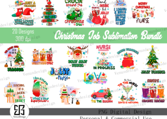 Christmas Quotes Sublimation Bundle t shirt vector file