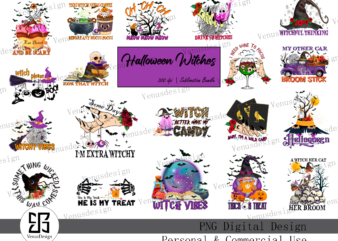 Halloween Witches Sublimation Bundle