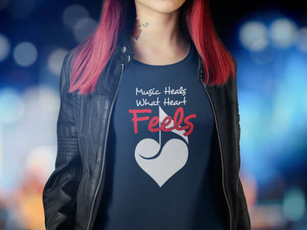 Music heals what heart feels | beautiful t shirt design | ready to print, perfect gift Music heals what heart feels | beautiful t shirt design | ready to print, perfect gift