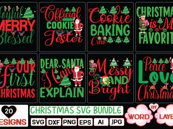 Christmas svg bundle,christmas svg bundle, christmas clipart, christmas svg files for cricut, christmas cut files,christmas svg bundle svg, christmas svg, merry christmas svg, santa svg, svg dxf eps png files t shirt vector file