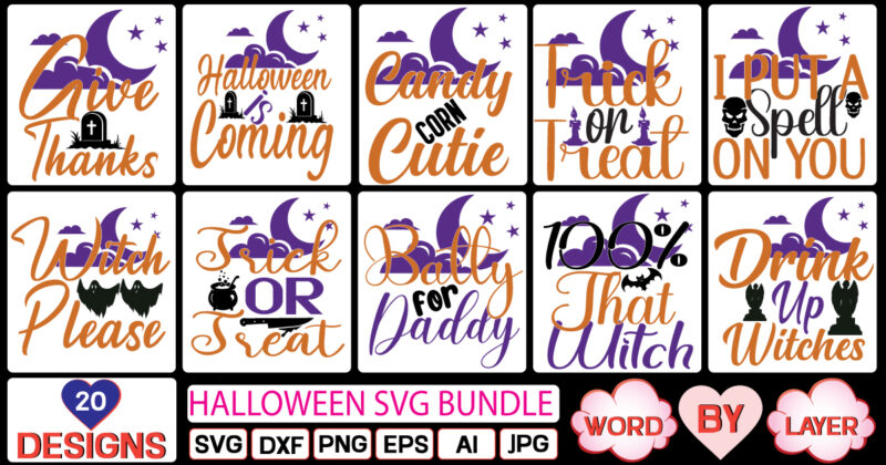 Halloween svg bundle