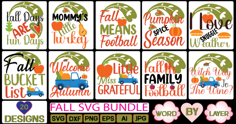 FALL SVG BUNDLE