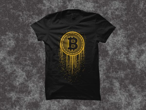 My generation t shirt design, bitcoin generation vector illustration, hustle t shirt design, cryptocurrency vector illustration, new generation t shirt design for sale