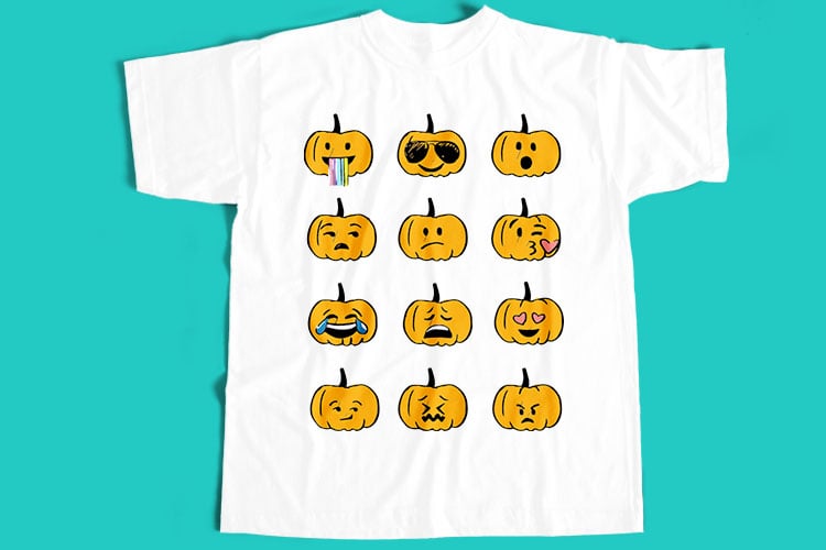 50 Best Selling Halloween T-Shirt Design Bundle For Commercial Use