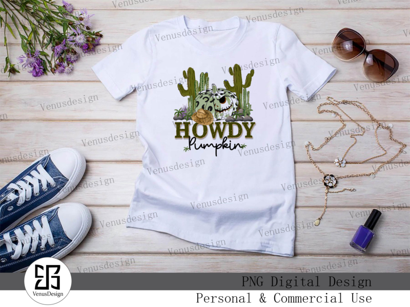 Howdy Fall Sublimation Design