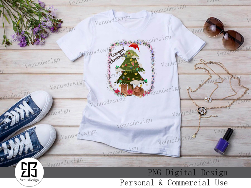 Cowgirl Christmas Sublimation
