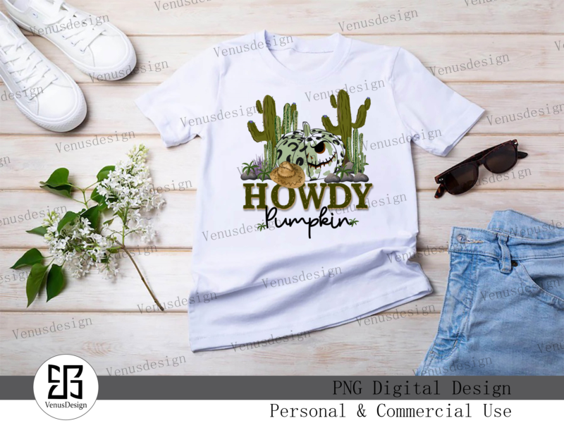 Howdy Fall Sublimation Design
