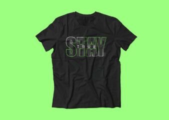 Stay Positive, t shirt design for sale