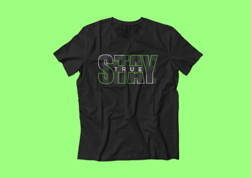 Stay Positive, t shirt design for sale