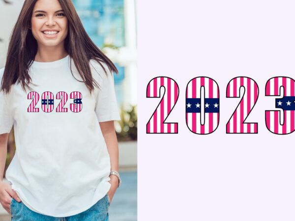 2023 happy new year t shirt design