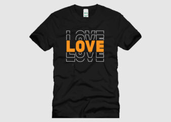 love t shirt design