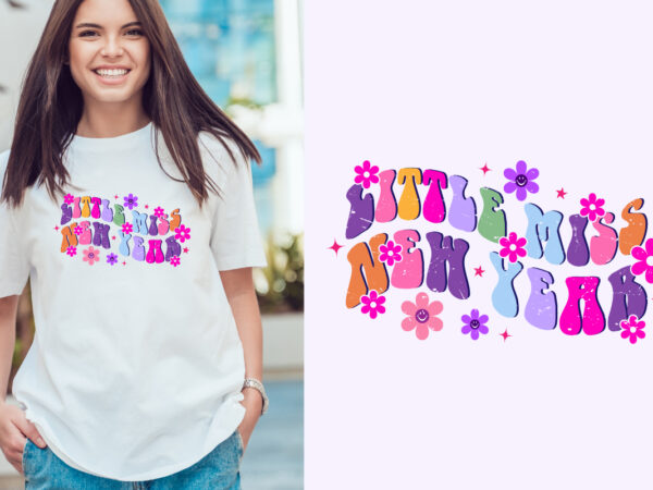 Happy new year t shirt design